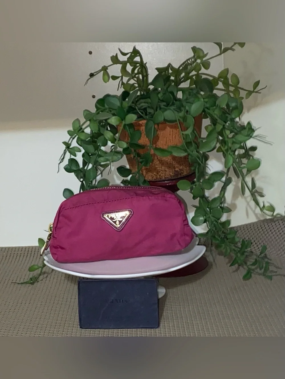 Prada Nylon Cosmetic Pouch